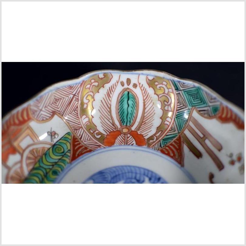 Antique Hand Painted Japanese Imari Porcelain Bowl-4. Asian & Chinese Furniture, Art, Antiques, Vintage Home Décor for sale at FEA Home