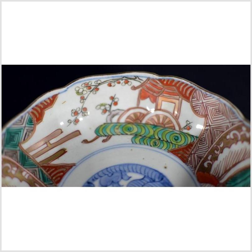 Antique Hand Painted Japanese Imari Porcelain Bowl-5. Asian & Chinese Furniture, Art, Antiques, Vintage Home Décor for sale at FEA Home