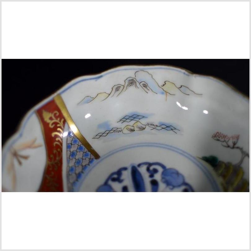 Set of 4 Antique Hand-Painted Imari Bowls-8. Asian & Chinese Furniture, Art, Antiques, Vintage Home Décor for sale at FEA Home