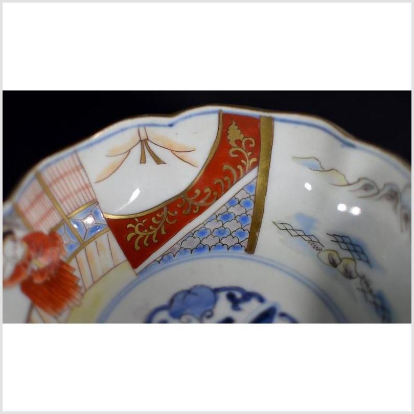 Set of 4 Antique Hand-Painted Imari Bowls-9. Asian & Chinese Furniture, Art, Antiques, Vintage Home Décor for sale at FEA Home