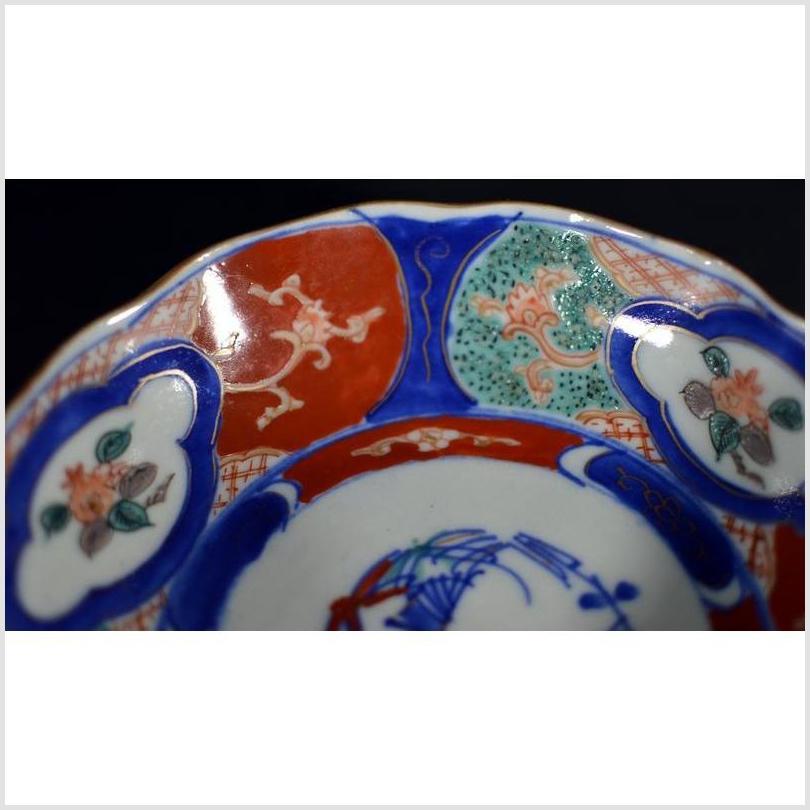 Set of 4 Antique Hand-Painted Imari Bowls-5. Asian & Chinese Furniture, Art, Antiques, Vintage Home Décor for sale at FEA Home