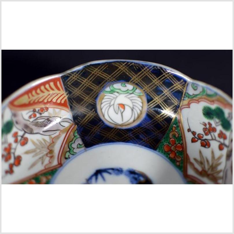 Antique Hand Painted Japanese Imari Porcelain Bowl-3. Asian & Chinese Furniture, Art, Antiques, Vintage Home Décor for sale at FEA Home