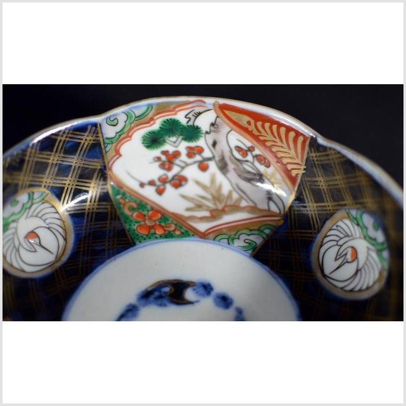 Antique Hand Painted Japanese Imari Porcelain Bowl-4. Asian & Chinese Furniture, Art, Antiques, Vintage Home Décor for sale at FEA Home