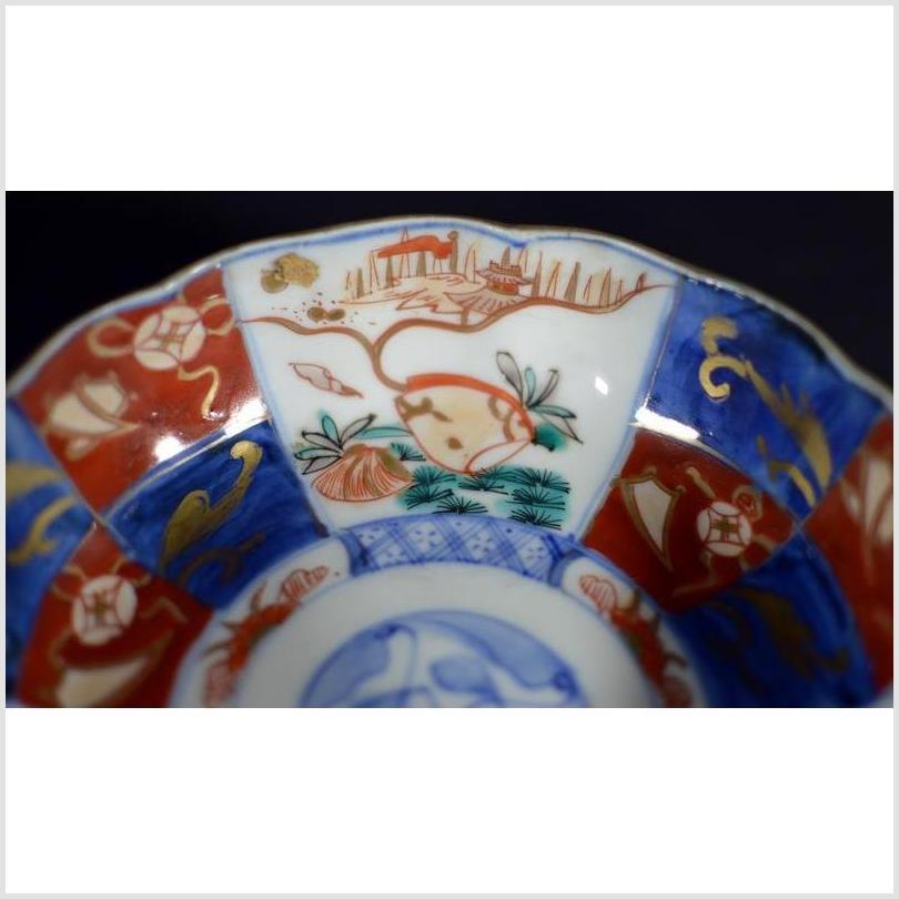 Antique Hand Painted Japanese Imari Porcelain Bowl-3. Asian & Chinese Furniture, Art, Antiques, Vintage Home Décor for sale at FEA Home