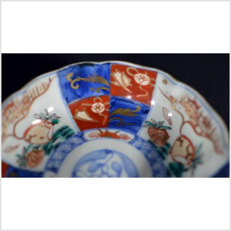 Antique Hand Painted Japanese Imari Porcelain Bowl-4. Asian & Chinese Furniture, Art, Antiques, Vintage Home Décor for sale at FEA Home