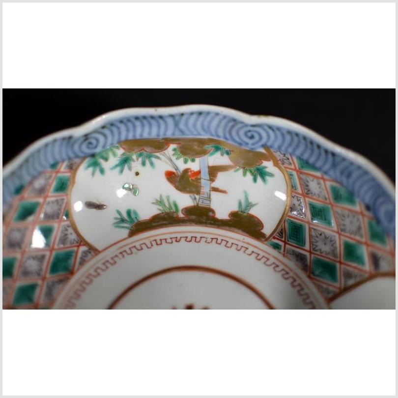 Antique Hand Painted Japanese Imari Porcelain Bowl-3. Asian & Chinese Furniture, Art, Antiques, Vintage Home Décor for sale at FEA Home