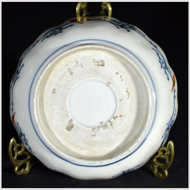 Antique Hand Painted Japanese Imari Porcelain Bowl-5. Asian & Chinese Furniture, Art, Antiques, Vintage Home Décor for sale at FEA Home