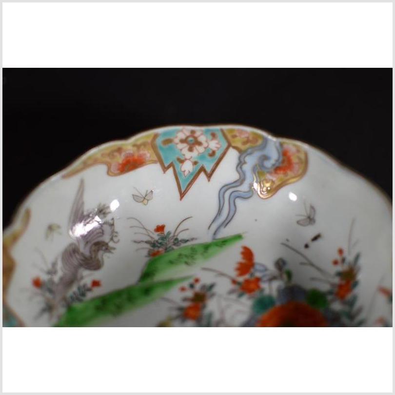 Antique Hand Painted Japanese Imari Porcelain Bowl-3. Asian & Chinese Furniture, Art, Antiques, Vintage Home Décor for sale at FEA Home