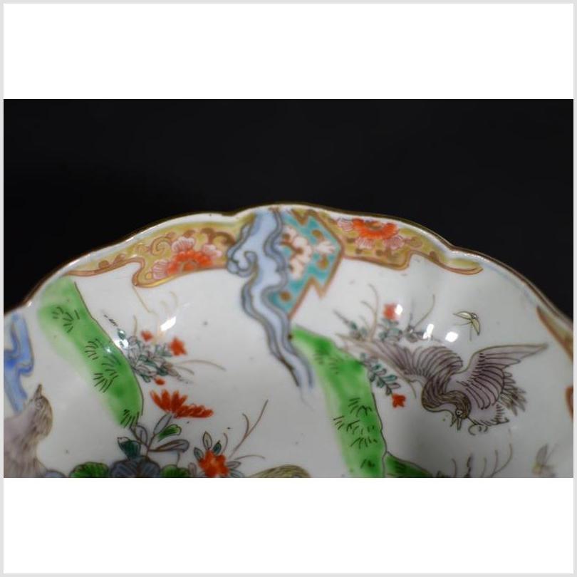 Antique Hand Painted Japanese Imari Porcelain Bowl-4. Asian & Chinese Furniture, Art, Antiques, Vintage Home Décor for sale at FEA Home
