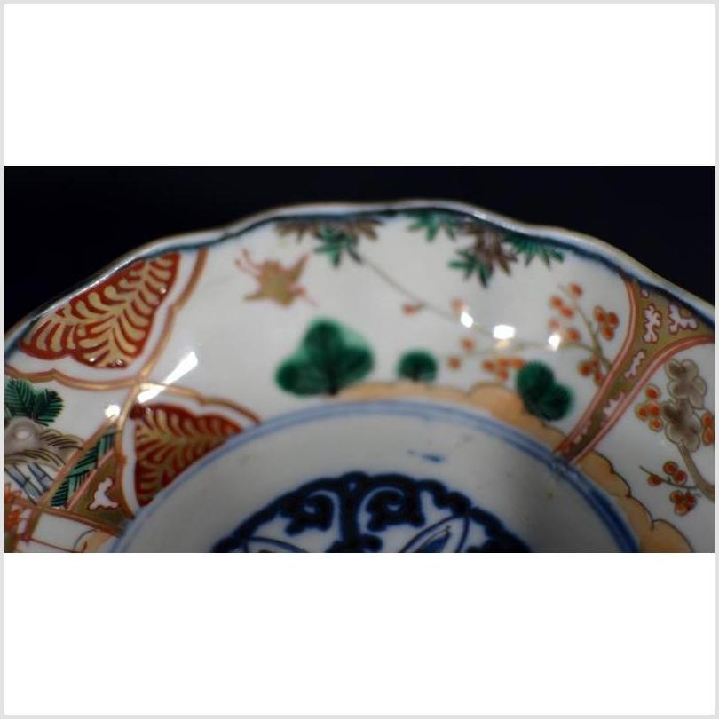 Antique Hand Painted Japanese Imari Porcelain Bowl-4. Asian & Chinese Furniture, Art, Antiques, Vintage Home Décor for sale at FEA Home