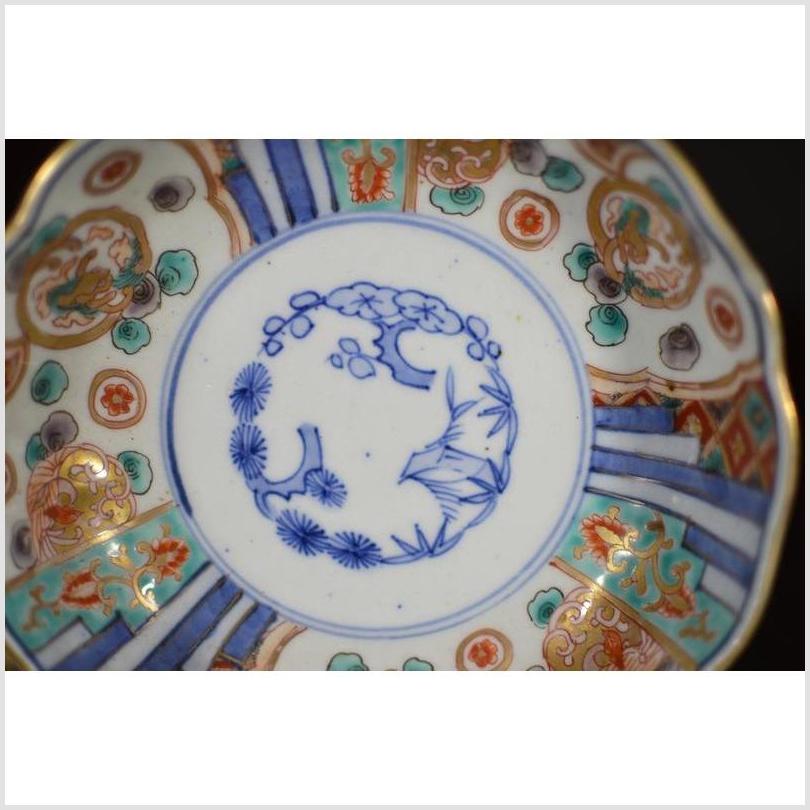 Antique Hand Painted Japanese Imari Porcelain Bowl-4. Asian & Chinese Furniture, Art, Antiques, Vintage Home Décor for sale at FEA Home