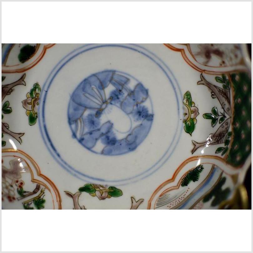 Antique Hand Painted Japanese Imari Porcelain Bowl-2. Asian & Chinese Furniture, Art, Antiques, Vintage Home Décor for sale at FEA Home
