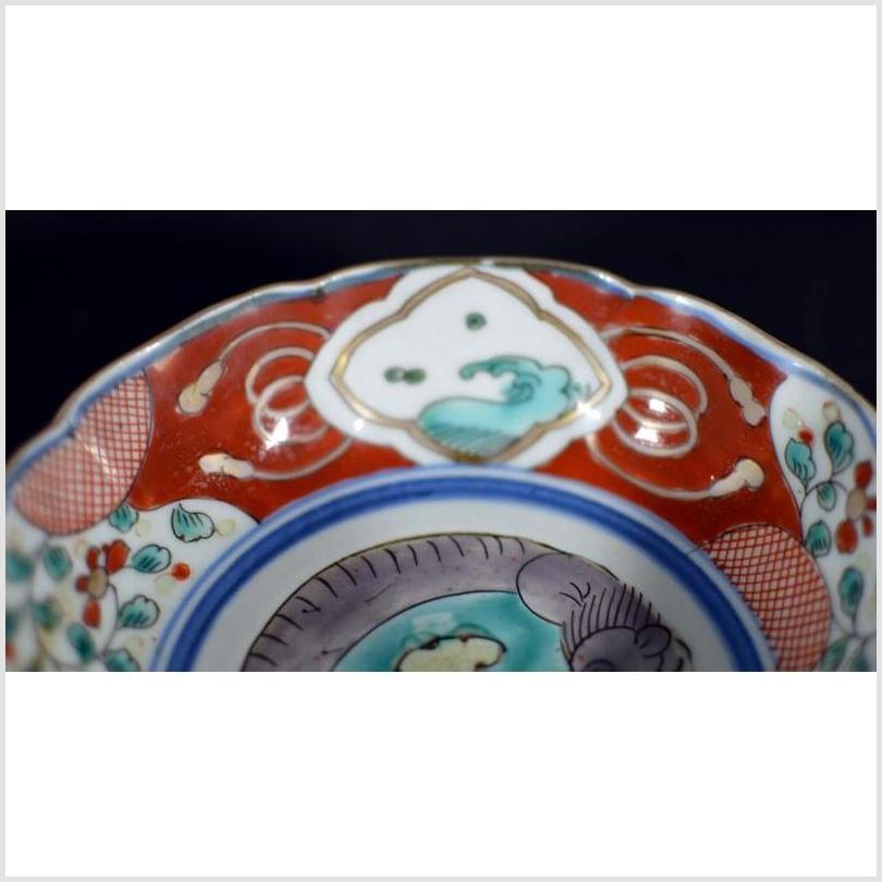 Antique Hand Painted Japanese Imari Porcelain Bowl-3. Asian & Chinese Furniture, Art, Antiques, Vintage Home Décor for sale at FEA Home