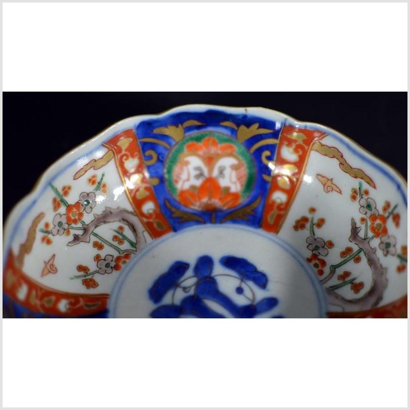 Antique Hand Painted Japanese Imari Porcelain Bowl-4. Asian & Chinese Furniture, Art, Antiques, Vintage Home Décor for sale at FEA Home