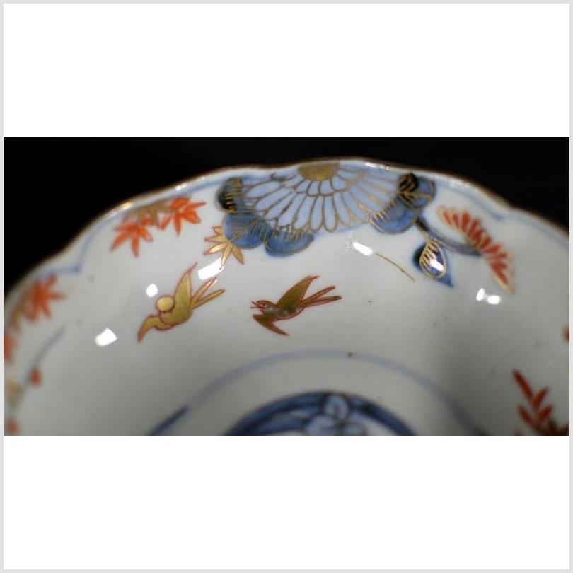 Antique Hand Painted Japanese Imari Porcelain Bowl-3. Asian & Chinese Furniture, Art, Antiques, Vintage Home Décor for sale at FEA Home