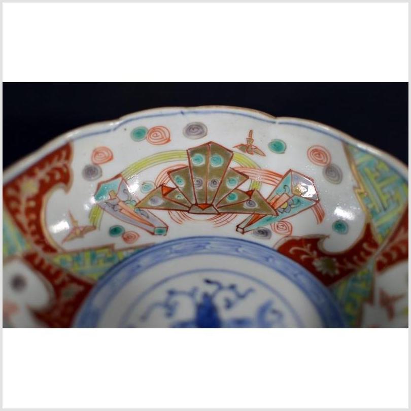 Antique Hand Painted Japanese Imari Porcelain Bowl-3. Asian & Chinese Furniture, Art, Antiques, Vintage Home Décor for sale at FEA Home