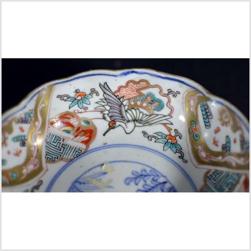 Antique Hand Painted Japanese Imari Porcelain Bowl-3. Asian & Chinese Furniture, Art, Antiques, Vintage Home Décor for sale at FEA Home