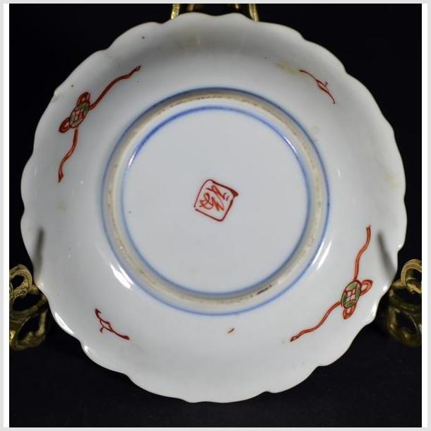 Antique Hand Painted Japanese Imari Porcelain Plate-4. Asian & Chinese Furniture, Art, Antiques, Vintage Home Décor for sale at FEA Home