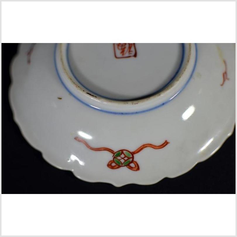 Antique Hand Painted Japanese Imari Porcelain Plate-5. Asian & Chinese Furniture, Art, Antiques, Vintage Home Décor for sale at FEA Home