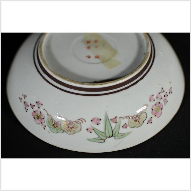 Antique Hand Painted Japanese Kutani Porcelain Bowl-7. Asian & Chinese Furniture, Art, Antiques, Vintage Home Décor for sale at FEA Home