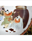Antique Hand Painted Japanese Kutani Porcelain Plate-3. Asian & Chinese Furniture, Art, Antiques, Vintage Home Décor for sale at FEA Home