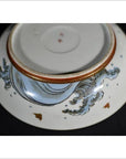 Antique Hand Painted Japanese Porcelain Plate-8. Asian & Chinese Furniture, Art, Antiques, Vintage Home Décor for sale at FEA Home