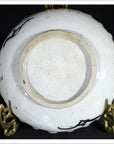 Antique Hand Painted Japanese Porcelain Scalloped Plate-4. Asian & Chinese Furniture, Art, Antiques, Vintage Home Décor for sale at FEA Home