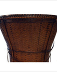 Handwoven Rattan Farmer's Basket-3. Asian & Chinese Furniture, Art, Antiques, Vintage Home Décor for sale at FEA Home