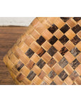 Antique Hand Woven Rustic Karagumoy Filipino Two Toned Grain Basket-5. Asian & Chinese Furniture, Art, Antiques, Vintage Home Décor for sale at FEA Home