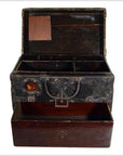 Antique Handmade Wood Money Box with Hardware from 19th Century China-7. Asian & Chinese Furniture, Art, Antiques, Vintage Home Décor for sale at FEA Home