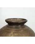 Indian Brass Water Vessels, Sold Each-2. Asian & Chinese Furniture, Art, Antiques, Vintage Home Décor for sale at FEA Home