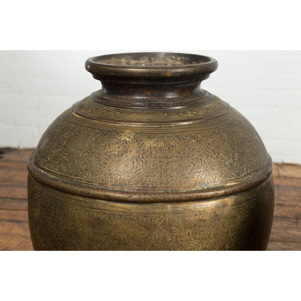 Indian Brass Water Vessels, Sold Each-3. Asian & Chinese Furniture, Art, Antiques, Vintage Home Décor for sale at FEA Home