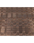 Antique Indian Brass Window Grate Coffee Table with Iron Geometric Design-7. Asian & Chinese Furniture, Art, Antiques, Vintage Home Décor for sale at FEA Home