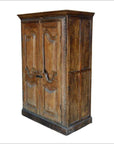 Antique Indian Cabinet With Carved Doors-4. Asian & Chinese Furniture, Art, Antiques, Vintage Home Décor for sale at FEA Home