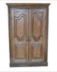 Antique Indian Cabinet With Carved Doors-1. Asian & Chinese Furniture, Art, Antiques, Vintage Home Décor for sale at FEA Home
