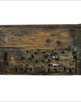 Antique Indian Hand-Carved Sheesham Religious Temple Plaque, Early 20th Century-8. Asian & Chinese Furniture, Art, Antiques, Vintage Home Décor for sale at FEA Home