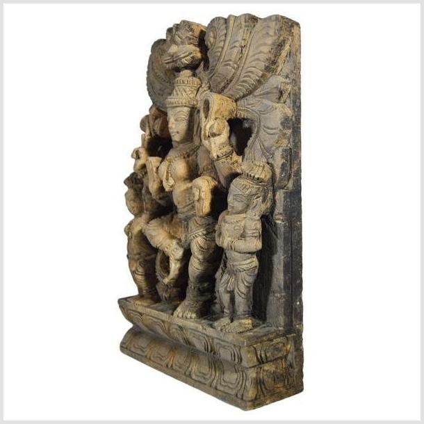 Antique Indian Hand Carved Sheesham Temple Decoration-7. Asian & Chinese Furniture, Art, Antiques, Vintage Home Décor for sale at FEA Home