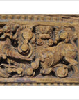 Antique Indian Hand Carved Wooden Wall Ornament-7. Asian & Chinese Furniture, Art, Antiques, Vintage Home Décor for sale at FEA Home