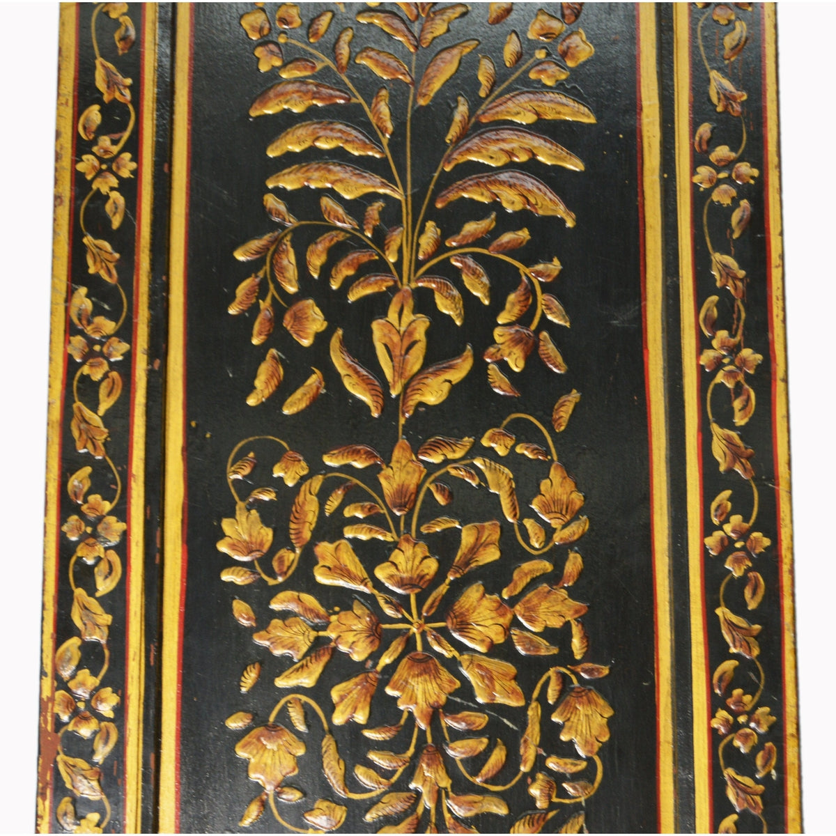 Antique Indian Lacquered Wooden Door-11. Asian & Chinese Furniture, Art, Antiques, Vintage Home Décor for sale at FEA Home