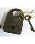 Antique Indian Locks-4. Asian & Chinese Furniture, Art, Antiques, Vintage Home Décor for sale at FEA Home
