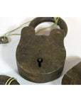 Antique Indian Locks-6. Asian & Chinese Furniture, Art, Antiques, Vintage Home Décor for sale at FEA Home