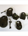 Antique Indian Locks-1. Asian & Chinese Furniture, Art, Antiques, Vintage Home Décor for sale at FEA Home