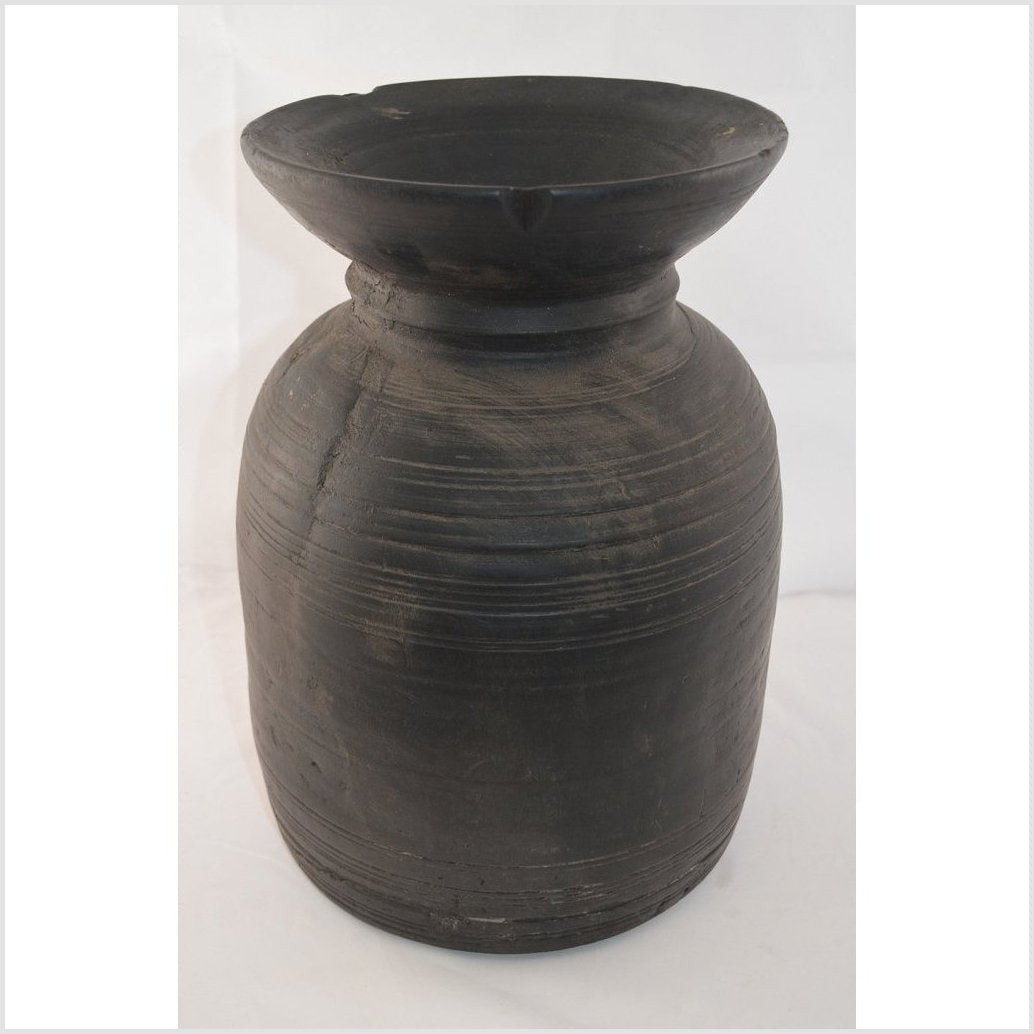 Antique Indian Milk Storage Container (Vase)-3. Asian & Chinese Furniture, Art, Antiques, Vintage Home Décor for sale at FEA Home