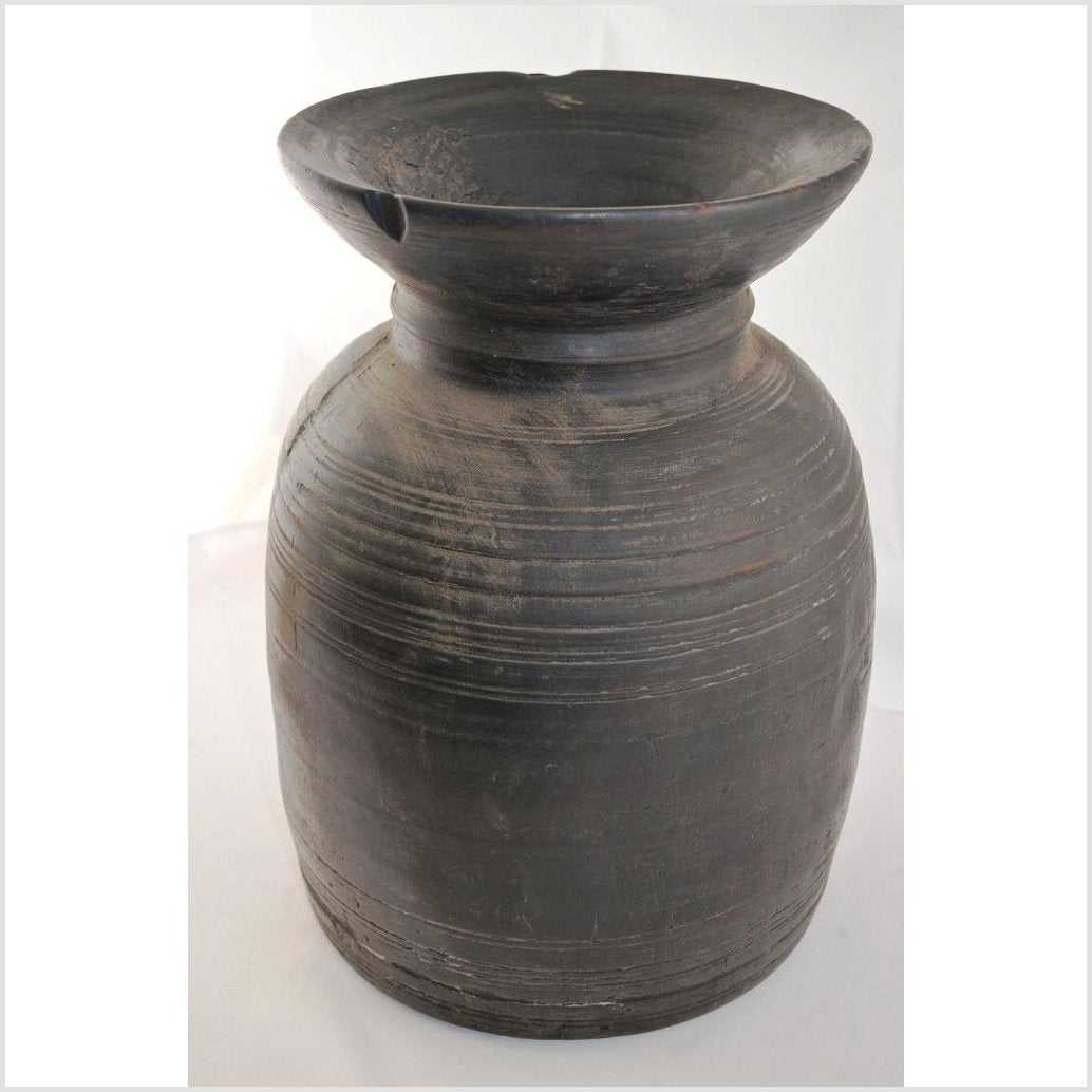 Antique Indian Milk Storage Container (Vase)-5. Asian & Chinese Furniture, Art, Antiques, Vintage Home Décor for sale at FEA Home