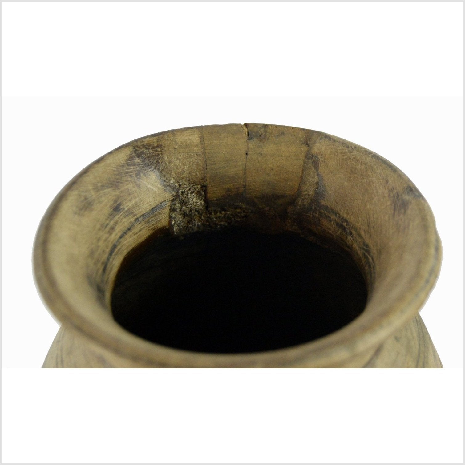 Antique Indian Milk Storage Container (Vase)-9. Asian & Chinese Furniture, Art, Antiques, Vintage Home Décor for sale at FEA Home