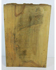 Brown sheesham wood carving against a white background.