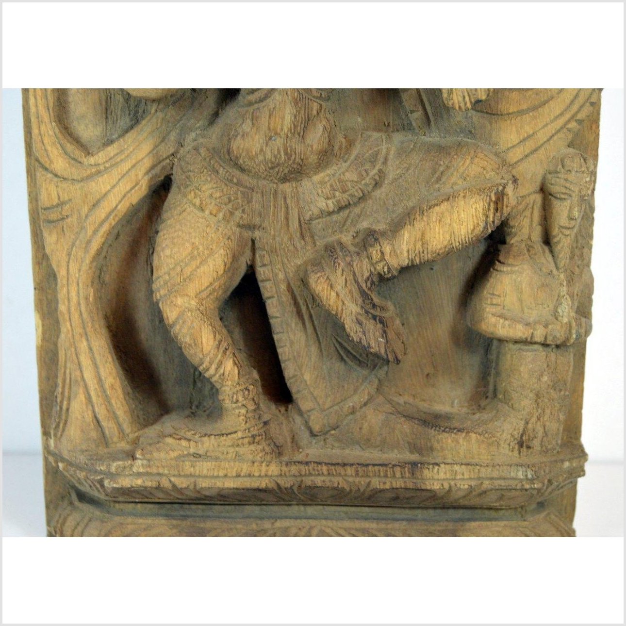 Antique Indian Sheesham Wood Carving-5. Asian & Chinese Furniture, Art, Antiques, Vintage Home Décor for sale at FEA Home