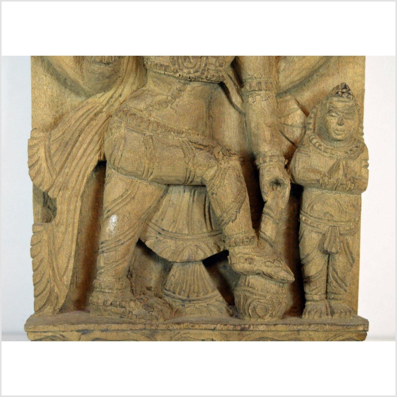 Antique Indian Sheesham Wood Carving-3. Asian & Chinese Furniture, Art, Antiques, Vintage Home Décor for sale at FEA Home