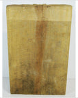 Brown sheesham wood carving against a white background.