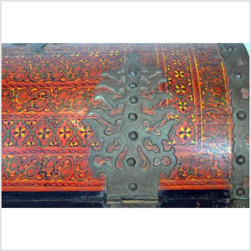 Antique Indian Trunk-5. Asian & Chinese Furniture, Art, Antiques, Vintage Home Décor for sale at FEA Home